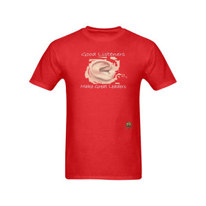 #Rossolini1# Good Listeners 2 Red T-Shirt