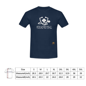 #Medicaid Free For All# Navy Blue T-Shirt