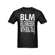 #Real Change# Black T-Shirt
