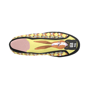 #BLM# Rabbit Yellow Vancouver H Women's Canvas Shoes (1013-1)