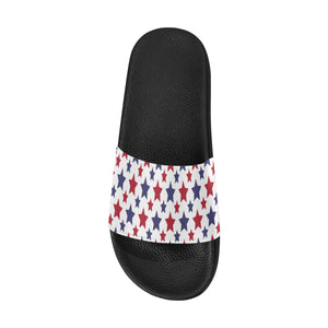 #Rossolini1# Star Colors Men's Slide Sandals/Large Size (Model 057)