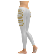 #Rossolini1# TheName Light Gray Low Rise Leggings (Invisible Stitch) (Model L05)