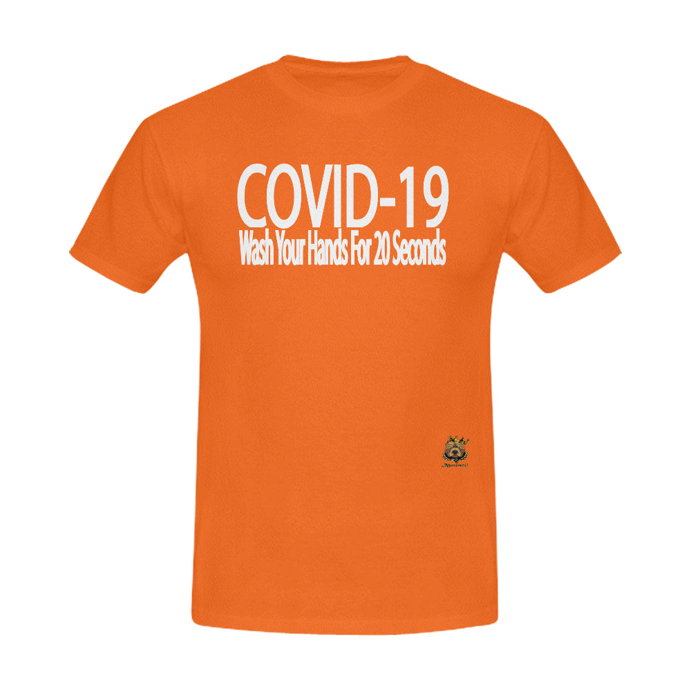 #COVID-19# Orange T-Shirt