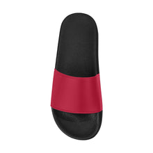 #Rossolini1# Red Men's Slide Sandals/Large Size (Model 057)