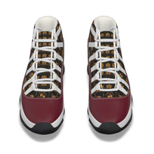 Rossolini1 Candy Apple Red Women's High Top Basketball Shoes