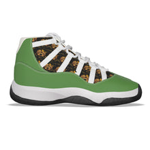 Rossolini1 Grass Green Men's High Top Basketball Shoes