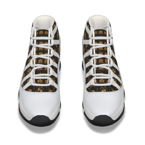 Rossolini1 White Men's High Top Basketball Shoes