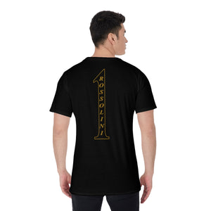 Rossolini1 Black Men's O-Neck T-Shirt