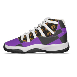 Rossolini1 Purple/Black Men's High Top Basketball Shoes