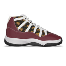 Rossolini1 Candy Apple Red Men's High Top Basketball Shoes