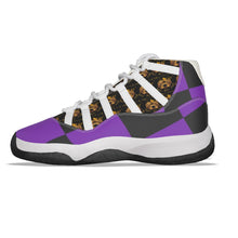 Rossolini1 Purple/Black Women's High Top Basketball Shoes