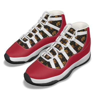 Rossolini1 Red Men's High Top Basketball Shoes