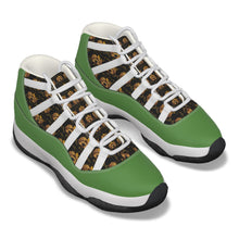 Rossolini1 Grass Green Men's High Top Basketball Shoes