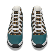 Rossolini1 Kelly Green Men's High Top Basketball Shoes
