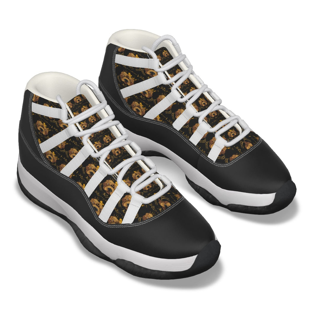 Rossolini1 Black Women's High Top Basketball Shoes