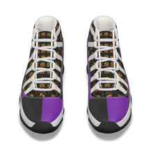 Rossolini1 Purple/Black Men's High Top Basketball Shoes