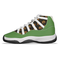 Rossolini1 Grass Green Men's High Top Basketball Shoes