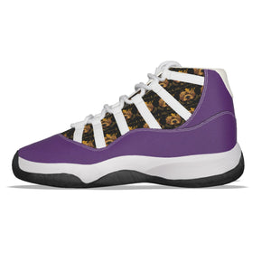 Rossolini1 Purple Men's High Top Basketball Shoes