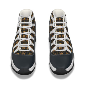 Rossolini1 Navy Blue Men's High Top Basketball Shoes