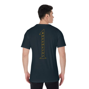 Rossolini1 Navy Blue Men's O-Neck T-Shirt