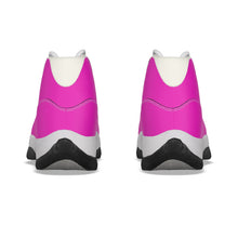 Rossolini1 Hot Pink Women's High Top Basketball Shoes