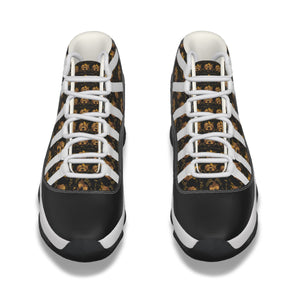 Rossolini1 Black Men's High Top Basketball Shoes