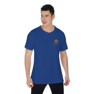 Rossolini1 Blue Men's O-Neck T-Shirt