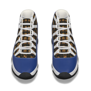 Rossolini1 Blue Men's High Top Basketball Shoes