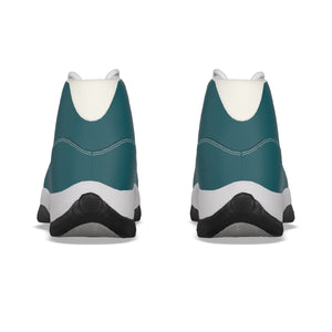 Rossolini1 Kelly Green Men's High Top Basketball Shoes
