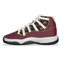 Rossolini1 Candy Apple Red Men's High Top Basketball Shoes