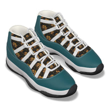 Rossolini1 Kelly Green Men's High Top Basketball Shoes