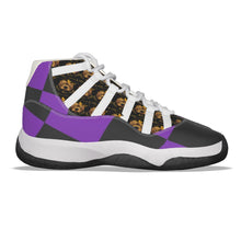 Rossolini1 Purple/Black Women's High Top Basketball Shoes
