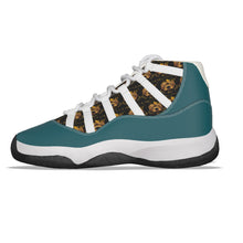 Rossolini1 Kelly Green Men's High Top Basketball Shoes