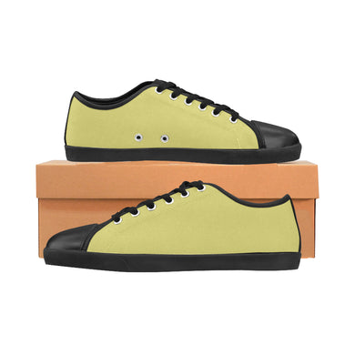 #Rossolini1# Lemon Canvas Shoes for Women/Large Size (Model 016)