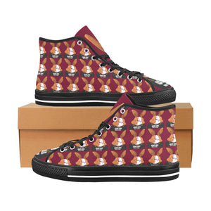 #BLM# Rabbit Candy Apple Red Vancouver H Men's Canvas Shoes (1013-1)
