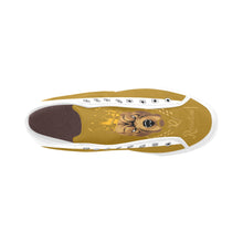 #Rossolini1# Flavor White/Gold Vancouver H Women's Canvas Shoes (1013-1)