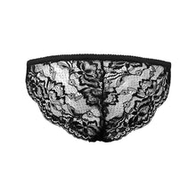 #Rossolini1# Saint Bernard Black Women's Lace Panty (Model L41)