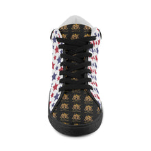 #Rossolini1# TimeLess Stars Men's Chukka Canvas Shoes (Model 003)