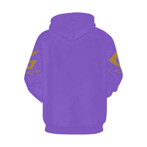 #Rossolini1# G-CODE Purple Hoodie for Men (Model H13)