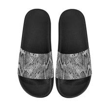 #Rossolini1# SnakeSkin IMG Men's Slide Sandals/Large Size (Model 057)