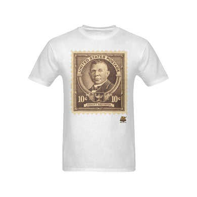 #Stamped# Booker T Washington White T-Shirt