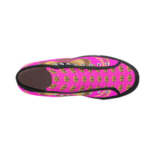 #Rossolini1# Streetz Hot Pink Vancouver H Men's Canvas Shoes (1013-1)