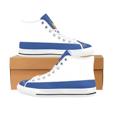 #Rossolini1# Flavor White/Blue Vancouver H Men's Canvas Shoes (1013-1)