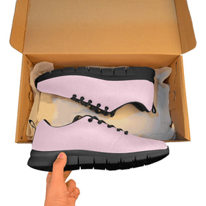 #Rossolini1# TimeLess Light Pink Women's Breathable Running Shoes/Large (Model 055)