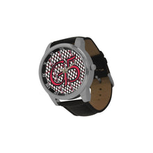 #Rossolini1# G 5 Red Men's Leather Strap Large Dial Watch(Model 213)