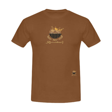 #MASKON# Brown Men's T-Shirt