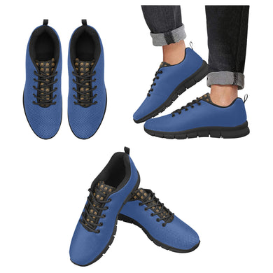 #Rossolini1# TimeLess Royal Blue Men's Breathable Running Shoes (Model 055)