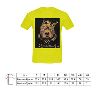 #Rossolini1# In Your Face Yellow T-Shirt