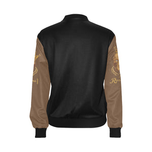 #MASKOFF# B/B Bomber Jacket for Women (Model H36)