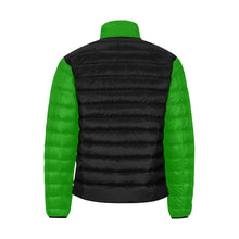#Rossolini1# Speechless B/GR Stand Collar Padded Jacket (Model H41)